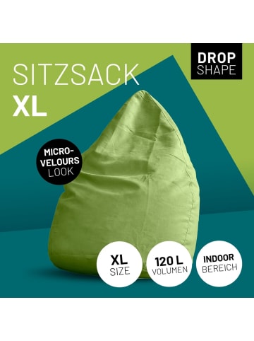 Lumaland Sitzsack In-& Outdoor 120l grün  grün