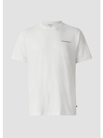 s.Oliver T-Shirt in 01D1_weiß