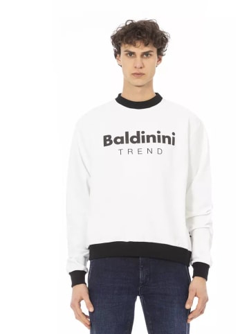 Baldinini Trend Weiß Baumwolle Herren Pullover