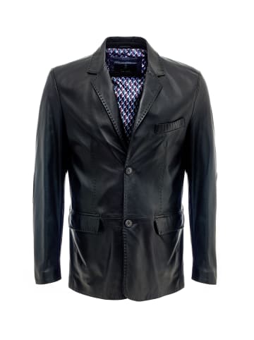 Pierre Cardin Lederjacke in dunkelblau