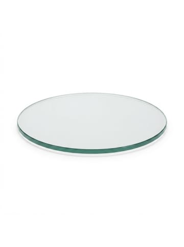 relaxdays Glasplatte in Transparent - 70 cm