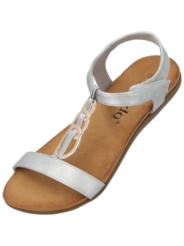 Palado Riemchensandalen Uleto in Silber