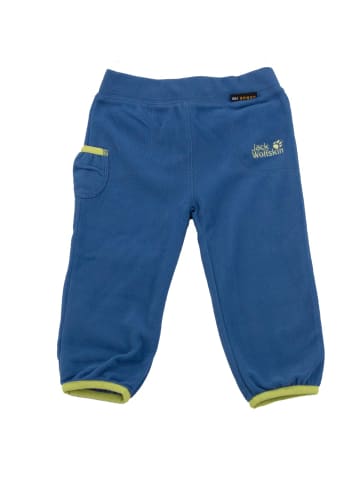 Jack Wolfskin Hose Fleece Mini Nanuk 100 Thermohose in Blau