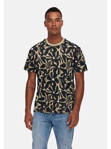 Only&Sons T-Shirt 'Perry' in schwarz