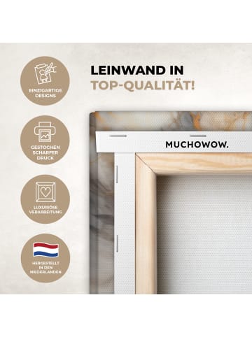 MuchoWow Leinwand bilder Abstrakte Kunst Marmoroptik (BxH)