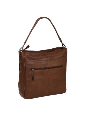 The Chesterfield Brand Lizzy Schultertasche Leder 34 cm Laptopfach in cognac