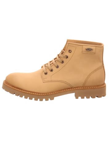 Verbenas Damenschnürrstiefel kalt flach  in  Beige