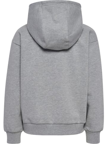 Hummel Kinder Hoodie "Loose Zip Hoodie Bee" in Grau