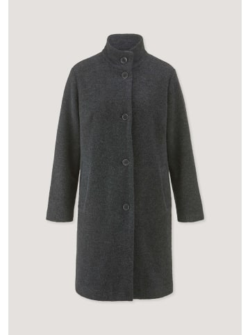 Hessnatur Wollfleece Mantel in anthrazit