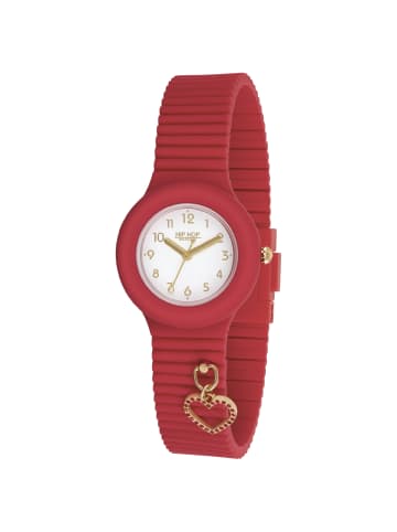 Hip Hop Analoguhr dancing in the light weiss