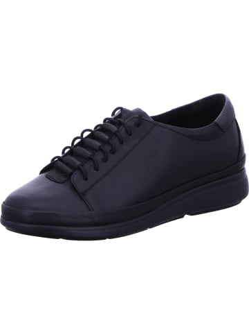 Scandi Schnürhalbschuh in schwarz