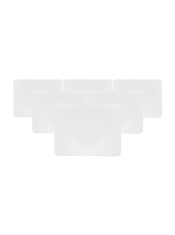 Villeroy & Boch 6er Set Teeuntertassen Modern Grace in Weiß 17 x 14 cm in weiß