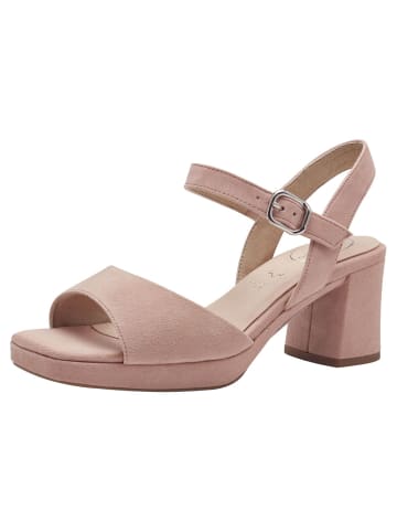 Tamaris WIDE FIT Sandalette in ROSE SUEDE