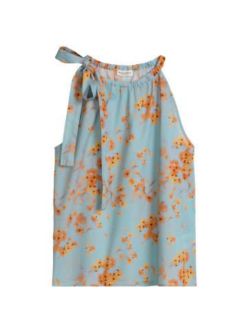 Marc O'Polo Ärmellose Bluse relaxed in Medium Blue