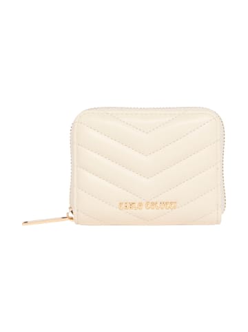 Carlo Colucci Geldbörse Ellecosta in Creme