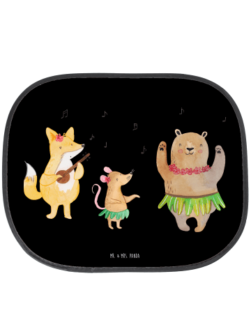 Mr. & Mrs. Panda Hitzeschutz Auto Waldtiere Aloha ohne Spruch in Schwarz