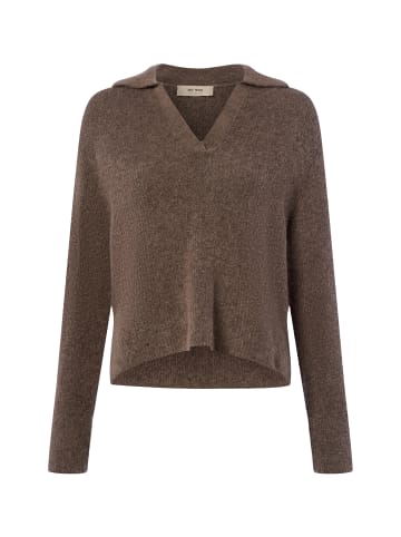 Mos Mosh Pullover MMThora Aidy in taupe - 0001