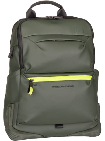 Piquadro Rucksack / Backpack C20W Computer Backpack 5856 in Verde