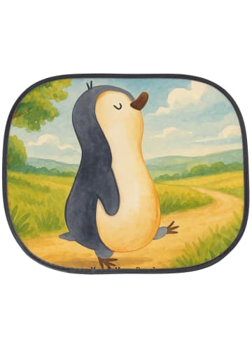 Mr. & Mrs. Panda sonnenschutz Pinguin mHerzieren Design ohne Sp... in Weiß