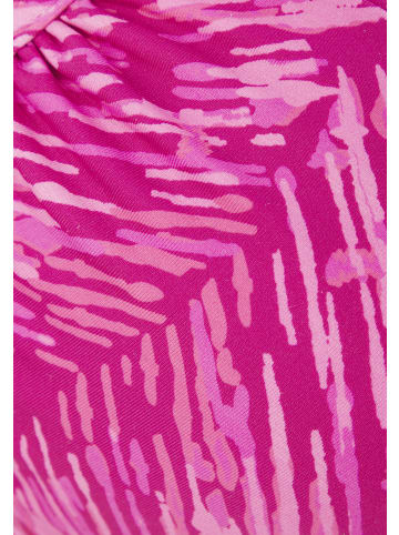 JETTE Bügel-Bikini-Top in beere bedruckt