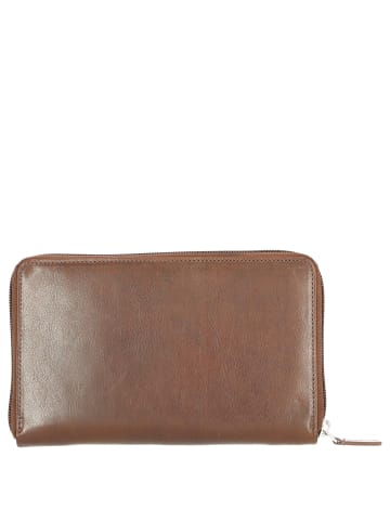 BRIC`s Monte Rosa - Kreditkartenetui 15cc 13.5 cm RFID (black) in braun