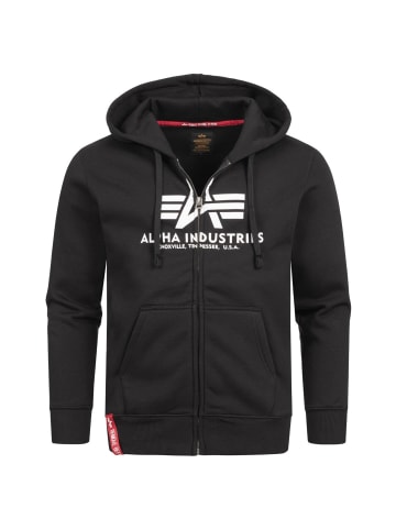Alpha Industries Alpha Industries Zip-Kapuzenpullover in black