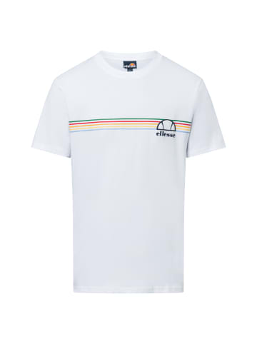 ellesse T-Shirt Lental Tee in weiß mehrfarbig