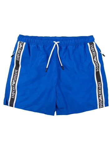 Emporio Armani Boxer Beachwear in Blau