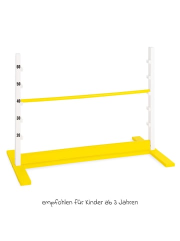 Pinolino Hürde Hoppe 5-fach höhenverstellbar - Ro in yellow