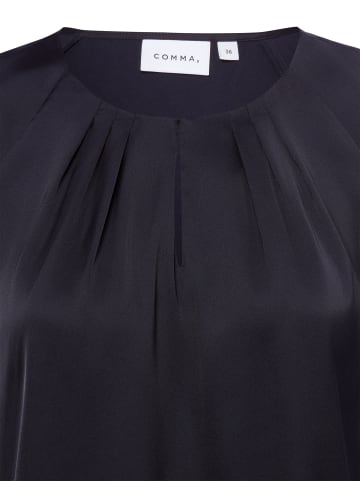 comma Bluse in marine