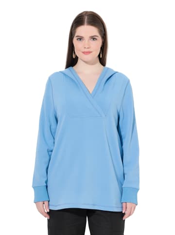 Ulla Popken Sweatshirt in himmelblau