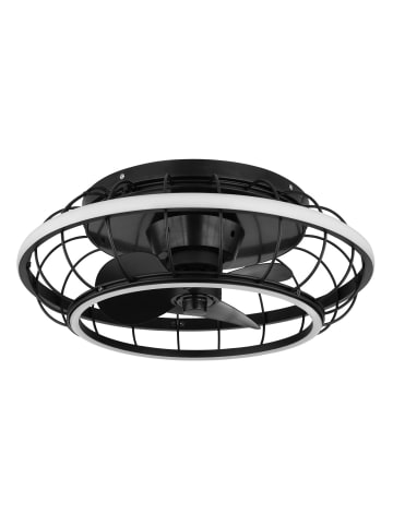 Globo lighting Deckenventilator "LINAY" in black