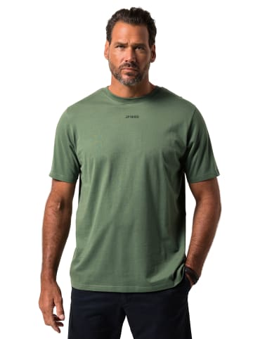JP1880 Kurzarm T-Shirt in eukalyptusgrün