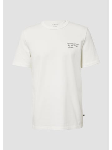 s.Oliver T-Shirt in 01D1_weiß