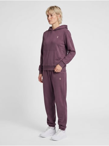 Hummel Kapuzenpullover Hmlpulse Damen in BLACK PLUM