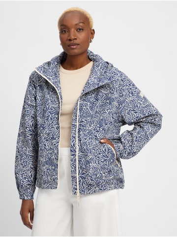 ragwear Jacke Chrisanta in blau weiß - 0002