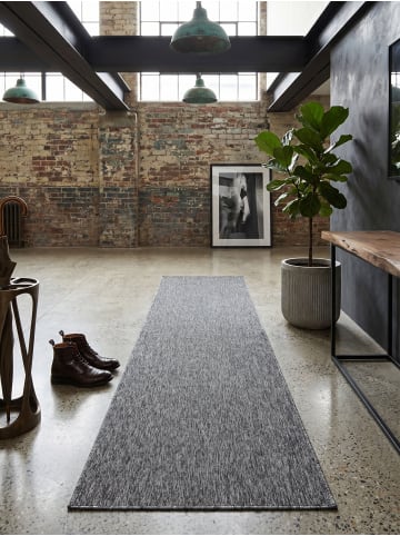 KADIMA DESIGN Teppich Kurzflor Waschbar Einfarbig AMMER Strapazierfähig OEKO-TEX in Grau
