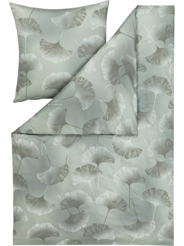Estella Mako-Interlock-Jersey Bettwäsche in oliv