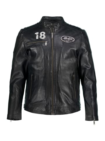 JP1880 Lederjacke in schwarz