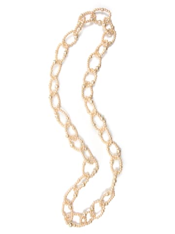 collezione alessandro Lange Kette " Jesse " in elfenbein