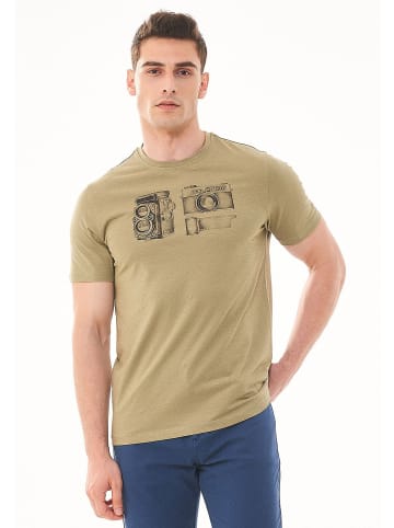 Organication T-Shirt "MOR13612" in Oliv