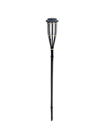 PROGARDEN Solarlampe in schwarz
