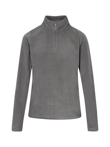 myMo Women Fleece Pullover in Dunkelgrau