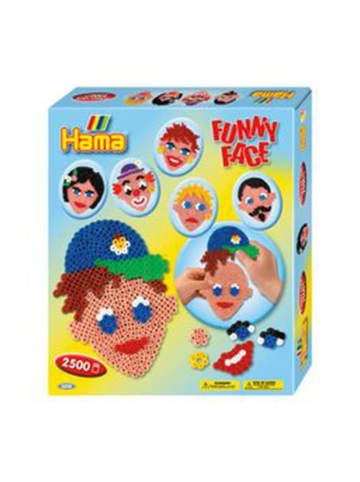 Hama Midi-Bügelperlen Funny Face und Stiftplatte in bunt