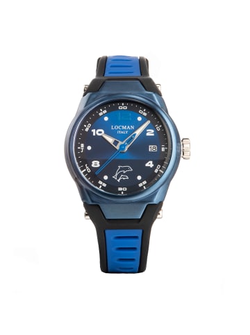 Locman Damenuhr "Locman Mare 0558B" in Blau