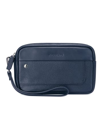 Roncato Alaska Herrentasche Leder 21 cm in navy