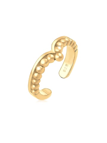 Elli Ring 925 Sterling Silber Boho, Midi Ring in Gold