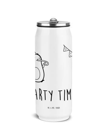 Mr. & Mrs. Panda sport trinkflasche Avocado Party Zeit mit Spruch in Weiß