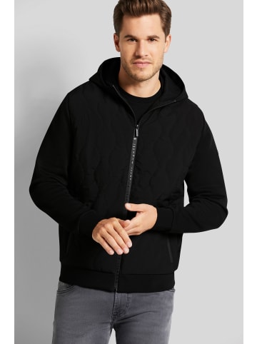 Bugatti Sweatjacke in schwarz