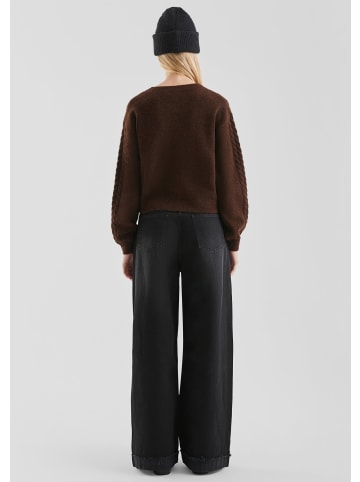 QS Strickjacke in 89W0_dunkelbraun
